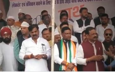 कांग्रेस नेता की ‘हाथ पांव तोड़ो’अभियान की अपील, BJP ने की शिकायत, FIR दर्ज