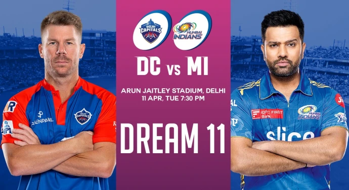 IPL 2023: दिल्ली VS मुंबई मुकाबले की संभावित प्लेइंग -11,जाने पिच का हाल