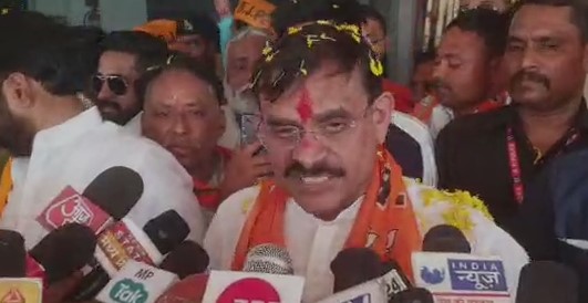 MP BJP President: एक दिवसीय प्रवास पर शहडोल पहुंचे बीजेपी प्रदेश अध्यक्ष वीडी शर्मा