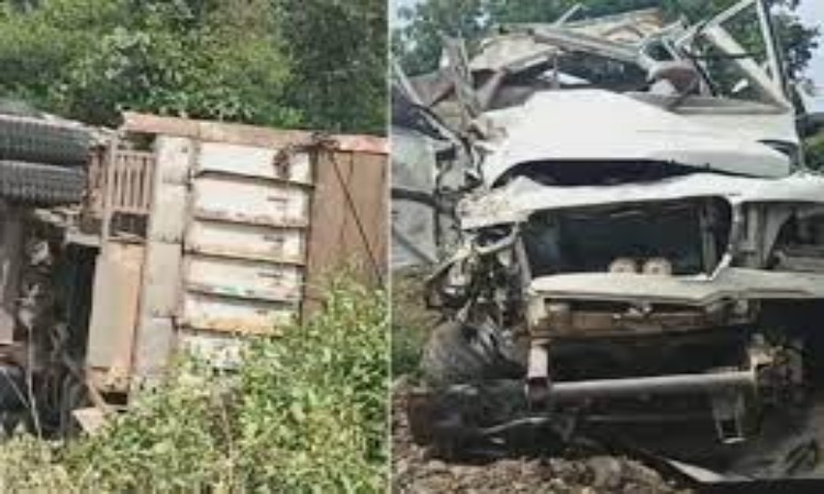 MP Accident News: मंडला जिले में भीषण सड़क हादसा, चार की मौत दो लोग गंभीर रूप से घायल