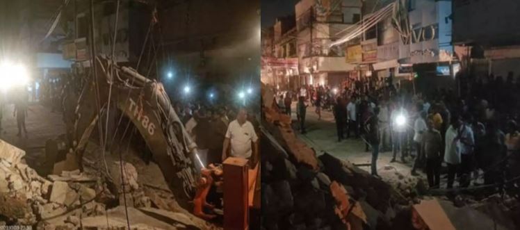 Satna Building Collapse, Satna: सतना में एक बड़ा हादसा, अचानक इमारत गिरने से मलबे में फंसे 6 लोग, बचाव कार्य जारी 