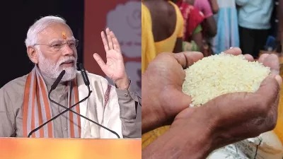 मोदी सरकार का बड़ा ऐलान, 5 सालों तक मिलेगा फ्री राशन