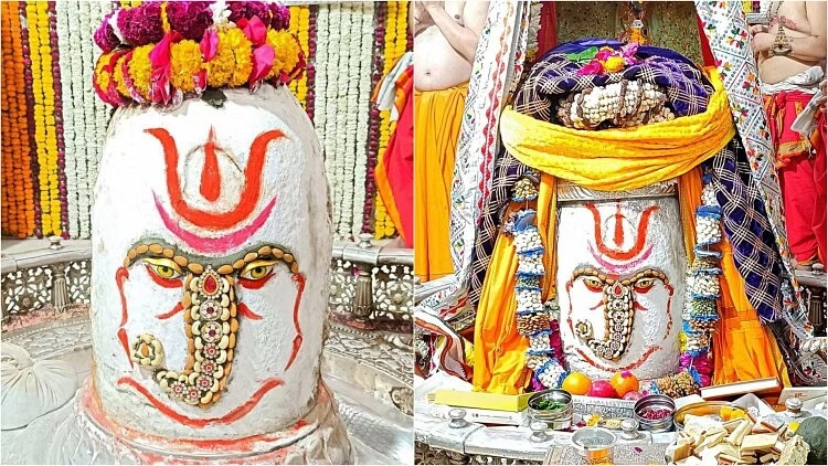 Baba Mahakal: निराले रूप में सजे महाकाल, शृंगार में सिर पर पगड़ी, पंचामृत से किया जलाभिषेक