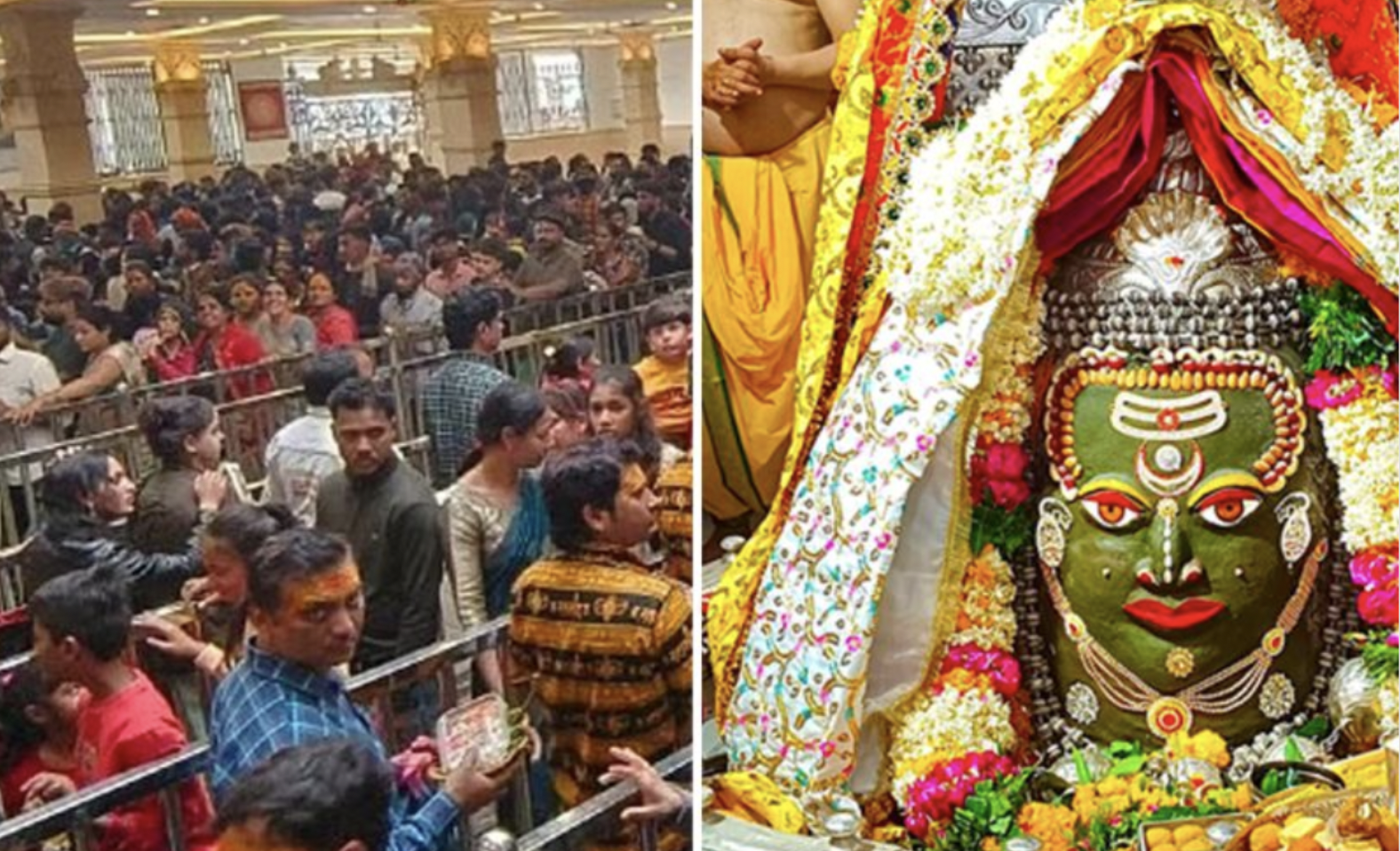 Ujjain Mahakal: सावन का तीसरा सोमवार, महाकालेश्वर मंदिर में उमड़ी भक्तों की भीड़